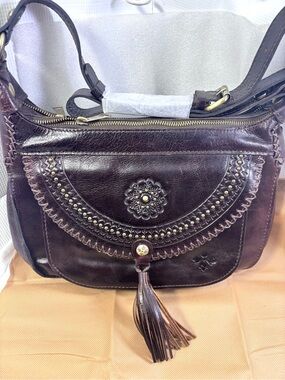 Patricia Nash Camila Hobo. Brown.